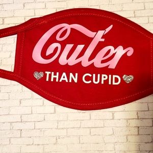 Valentines custom face mask